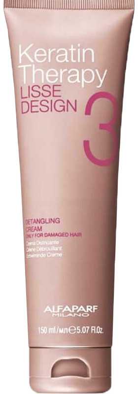 Alfaparf Milano Lisse Design Keratin Therapy plaukų iššukavimo kremas, 150 ml