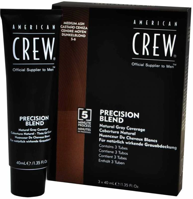 "American Crew Precision Blend 7 8 Light" 3 dalių rinkinys