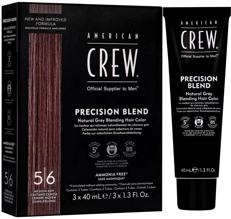 "American Crew Precision Blend 7 8 Light" 3 dalių rinkinys