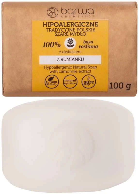 Natūralus muilas su ramunėlių ekstraktu Barwa 100 ml