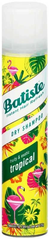 Sausas šampūnas plaukams Batiste Coconut &amp; Exotic Tropical Sausas šampūnas 200ml