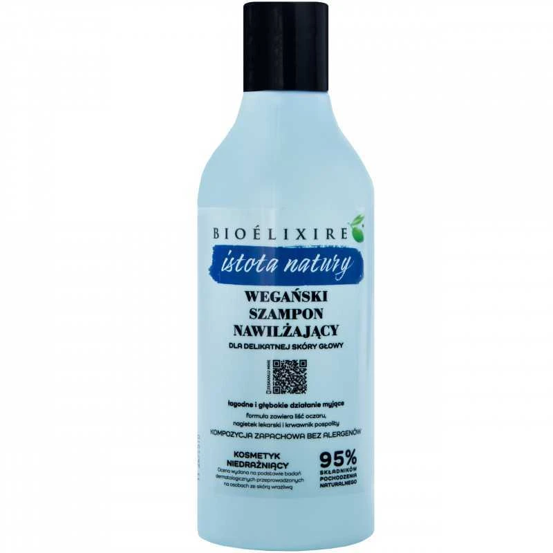 Bioelixire BIOELIXIRE_Istota Natury veganiškas drėkinamasis šampūnas gležnai galvos odai 400ml