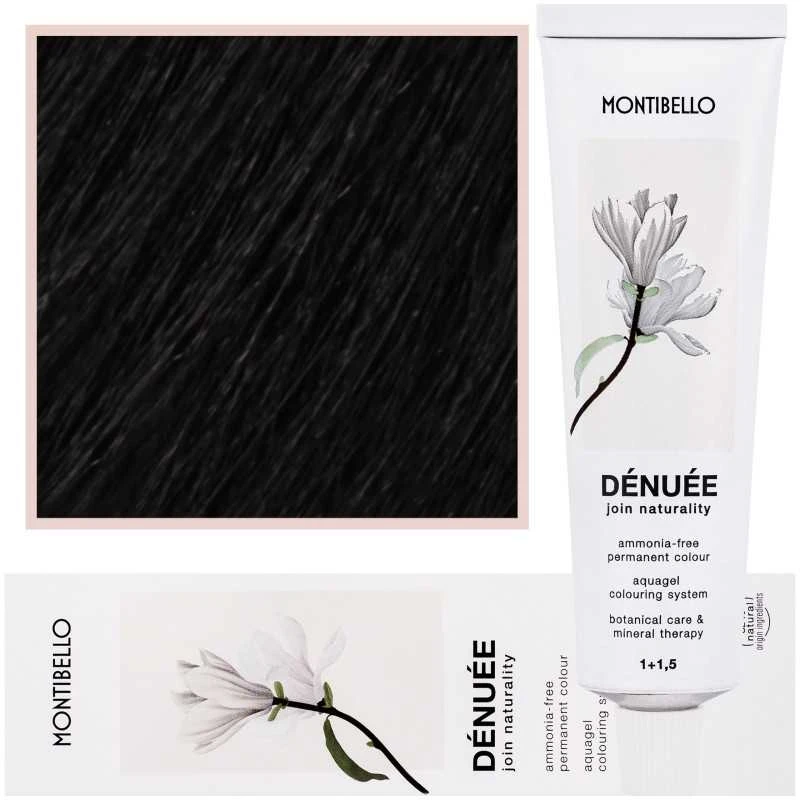 Montibello Denuee 1,1 60 ml tūbelė su spalvos pavyzdžiu
