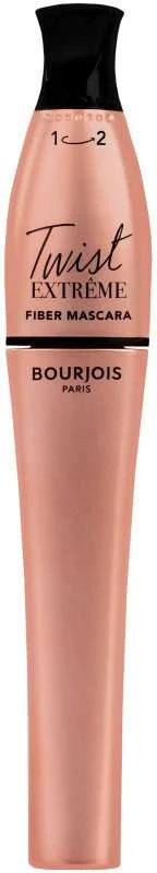 Bourjois Twist Extrême Fiber Blakstienų tušas Juodas Blakstienų tušas 8ml