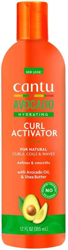 "Cantu Avocado Avocado Hydrating Curl Activador Kreminis" kremas 355ml