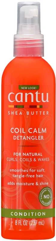 "Cantu For Natural Hair Coil Calm Detangler" drėkinamasis kremas garbanotiems plaukams 237ml