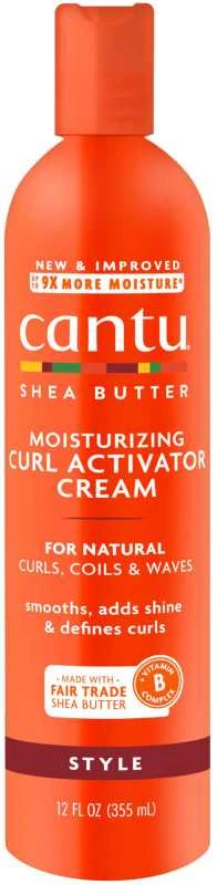 "Cantu Natural Hair Curl Activator" garbanotų plaukų kremas 355ml