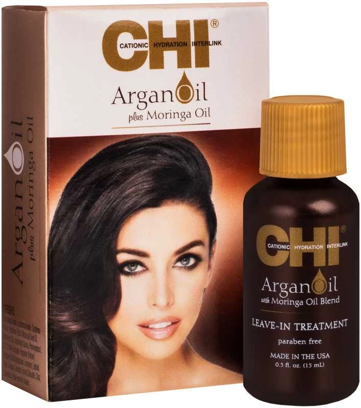 Farouk Systems Argano ir Moringų aliejų priemonė plaukams CHI Argan Oil 15ml