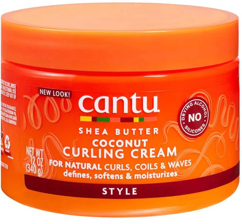 "Cantu For Natural Hair" kokosų garbanojimo kremas 340g