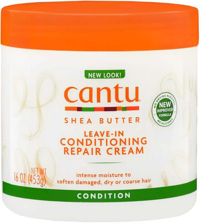 "Cantu" taukmedžio sviestas "Leave-In" kondicionuojantis atkuriamasis kremas 453g