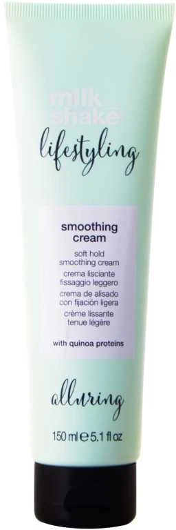 Lengvos fiksacijos kremas plaukams Milk Shake Lifestyling Smoothing Kreminis Soft Hold 150ml