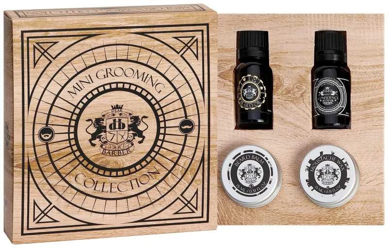 „Dear Barber“ mini plaukų priežiūros rinkinys, 2 vnt., 10 ml + 2 vnt., 15 ml