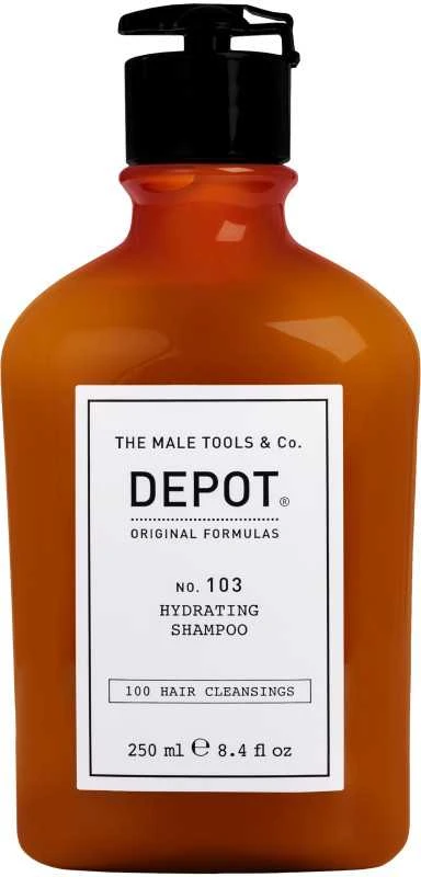Depot 100 plaukų valymo šampūnas Nr. 103 su provitaminu B5 drėkinimui, 250 ml