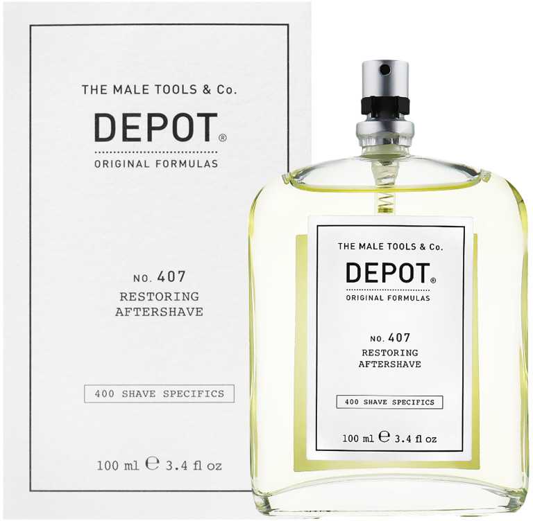 Depot No. 407 Restoring Aftershave, 100 ml