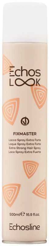 ECHOSLINE Echos LOOK Fixmaster Extra Strong Purškiklis itin stiprios fiksacijos plaukų lakas, 500 ml