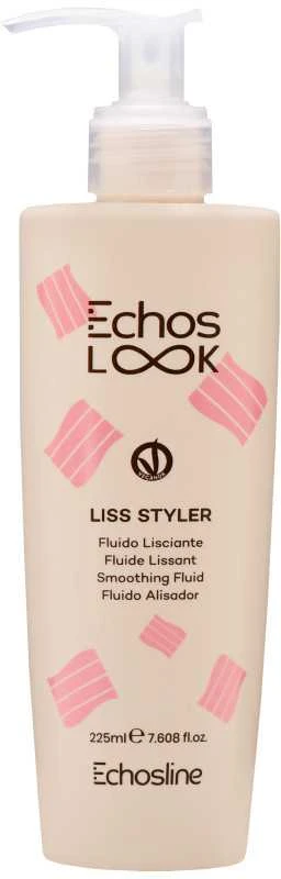 ECHOSLINE Echos LOOK Liss Styler Smoothing Fluid glotninanti priemonė plaukams, 225 ml