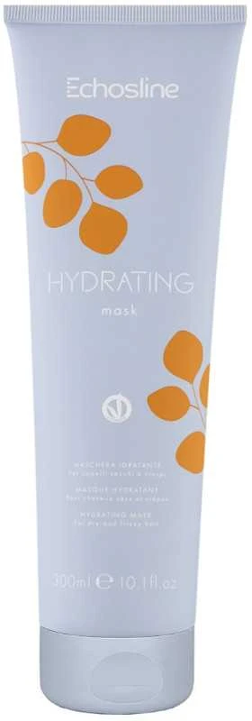 ECHOSLINE Hydrating Mask drėkinanti kaukė sausiems plaukams, 300 ml