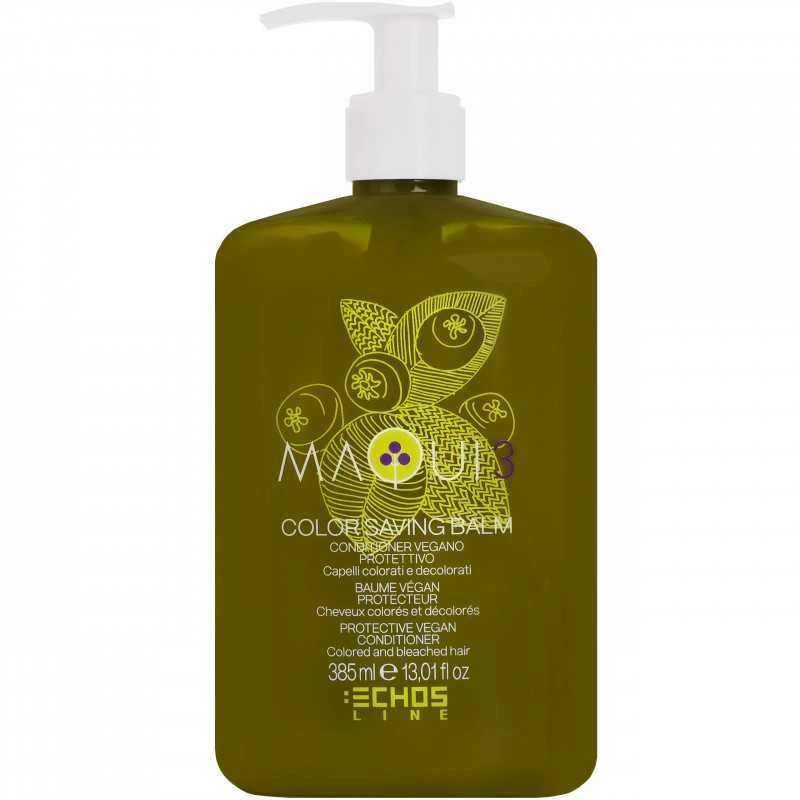 Echosline Maqui 3 Color Saving Balm maitinantis kondicionierius dažytiems plaukams, 385 ml