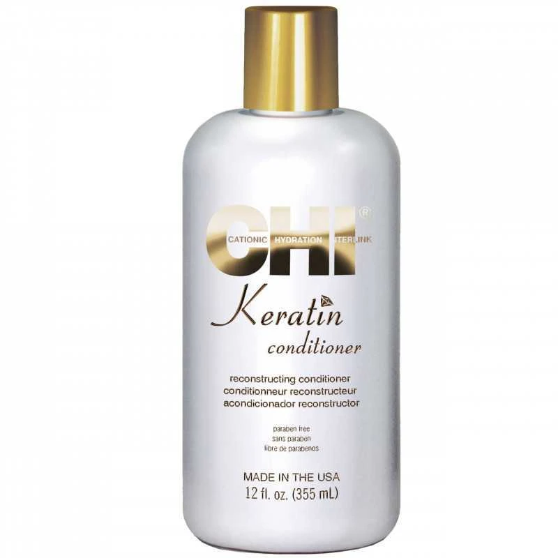 Atkuriamasis pažeistų plaukų kondicionierius CHI Keratin Conditioner 355 ml