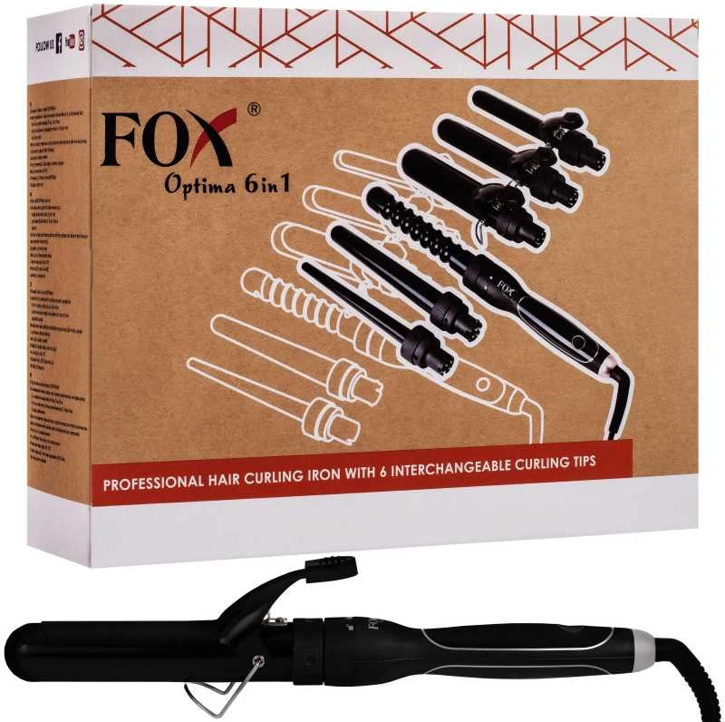 FOX plaukų garbanojimo žnyplės OPTIMA 6in1
