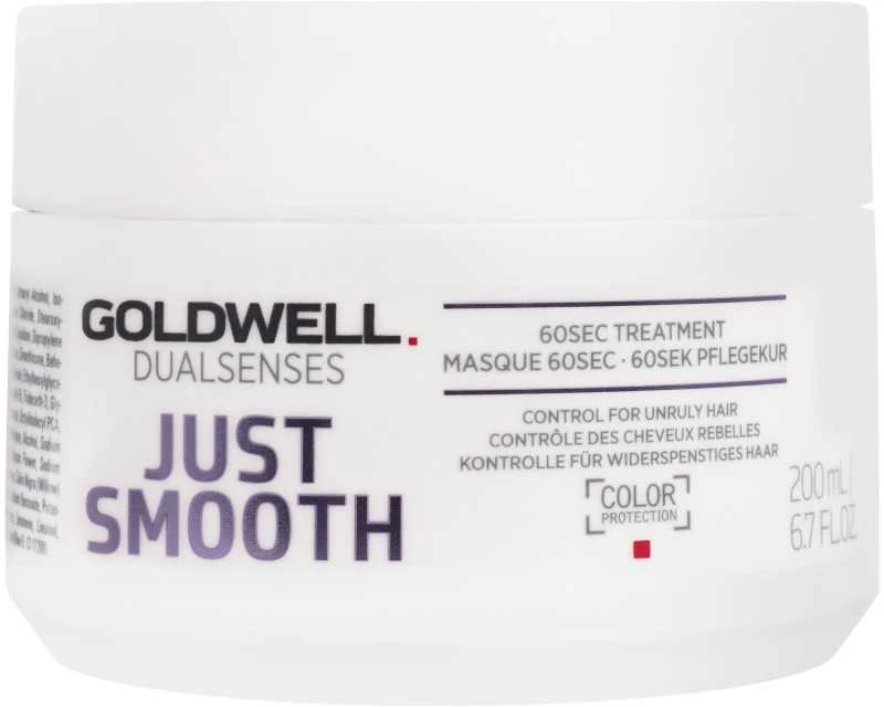 Glotninanti plaukų kaukė Goldwell Just Smooth 60sec Treatment 200ml