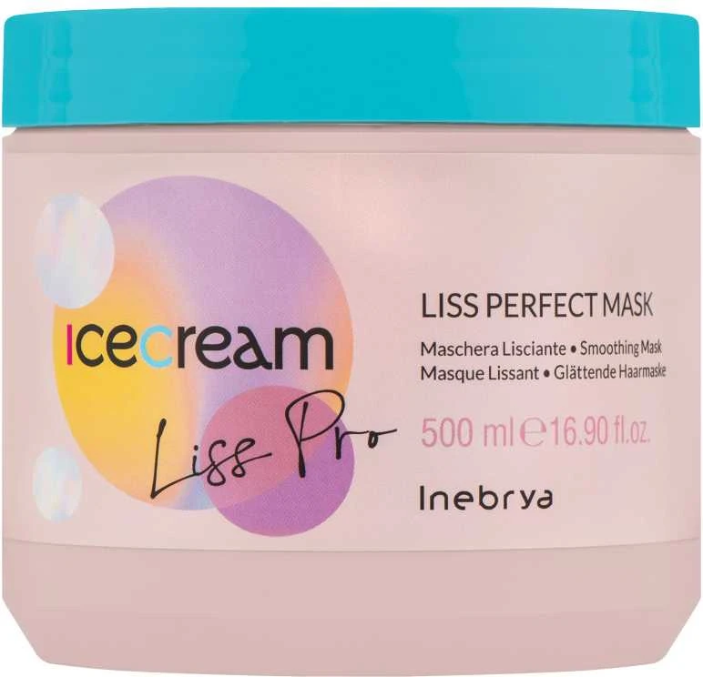 „Inebrya Ice Kreminis Liss-Pro“ – plaukų tiesinimo priemonių linija, 500 ml