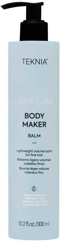 Apimties plaukams suteikiantis balzamas Lakme Teknia Body Maker Balm, ploniems ir silpniems plaukams, 300 ml