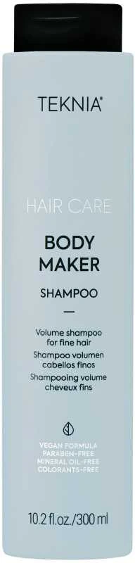 Apimties plaukams suteikiantis šampūnas Lakme Teknia Body Maker Šampūnas, ploniems ir silpniems plaukams, 300 ml