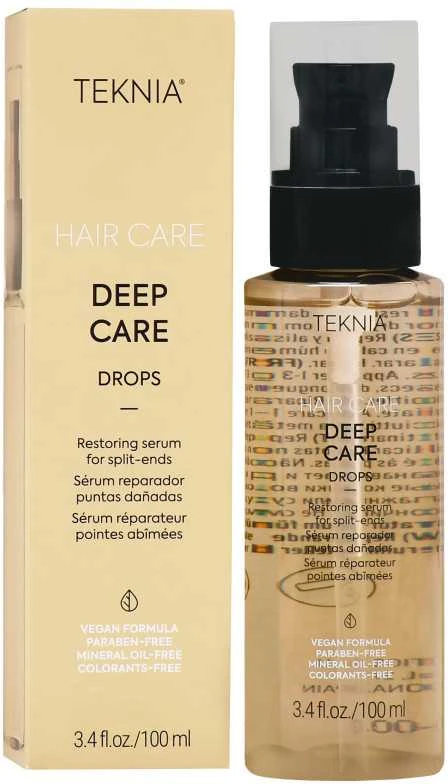 Lakme Deep Care Drops Atstatomasis serumas plaukams, 100 ml