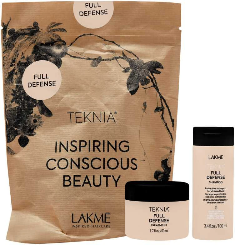 Lakme Teknia travel pack Full Defense set: Šampūnas, 100 ml + Treatment, 50 ml