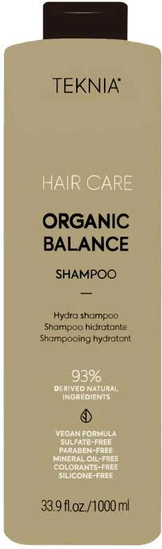Lakmé Teknia Organic Balance Šampūnas, 1000 ml