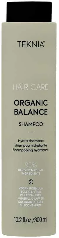 Drėkinamasis šampūnas plaukams Lakme Teknia Organic Balance Šampūnas, 300 ml