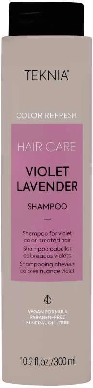 Violetinę spalvą paryškinantis šampūnas Lakme Teknia Violet Levender Šampūnas, 300 ml