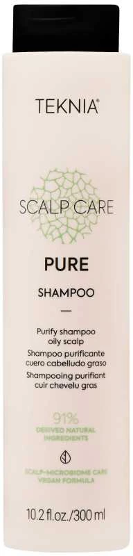Lakme Šampūnas plaukams Teknia Scalp Care Pure Šampūnas, giliai valantis, reguliuojantis sebumo išsiskyrimą, 300 ml
