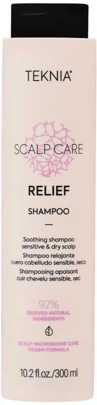 Lakme Šampūnas plaukams Teknia Scalp Care Relief Šampūnas, be sulfatų, jautriai ir sausai galvos odai, 300 ml