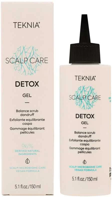 Galvos odos šveitiklis Lakme Teknia Scalp Care Detox Gel, giliai valantis galvos odą, nuo pleiskanų, 150 ml