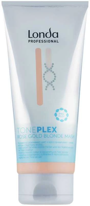 Londa Professional Intensyvi tonizuojanti kaukė šviesiems plaukams "Toneplex Rose Gold Skirtas šviesiems plaukams" (kaukė) 200 ml