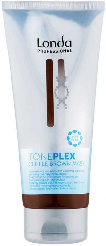 Londa Professional TonePlex Coffee Brown Mask atspalvį suteikianti plaukų kaukė, 200 ml