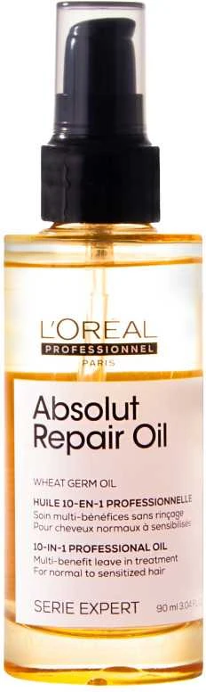 Apsauginis pažeistų plaukų aliejus L'oreal Professionnel Absolut Repair Oil 90ml