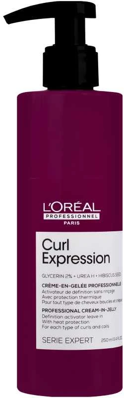 Apsauginis kremas nuo karščio L'oreal Professionnel Curl Expression Kreminis-In-Jelly​ Definition Activator 250ml