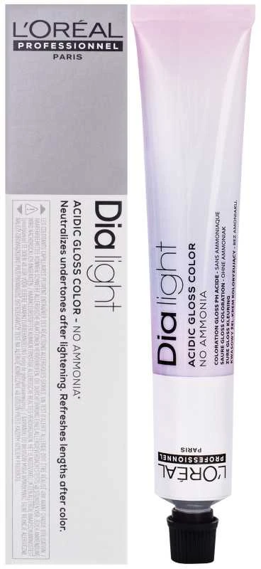 plaukų dažai L'oreal Professionnel Dia Light Gel-Creme Acide Sans Ammoniaque 6,35 50ml