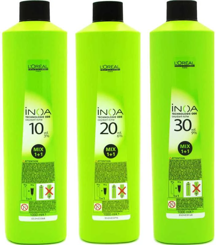 Oksidacinė emulsija L'oreal Professionnel iNOA Oil Delivery System 6% 20vol. 1000 ml