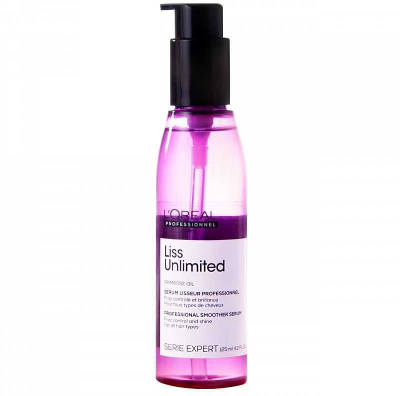 L'Oreal Professionnel Serie Expert Liss Unlimited plaukų aliejus Minkštinantis ir glotinantis, 125 ml