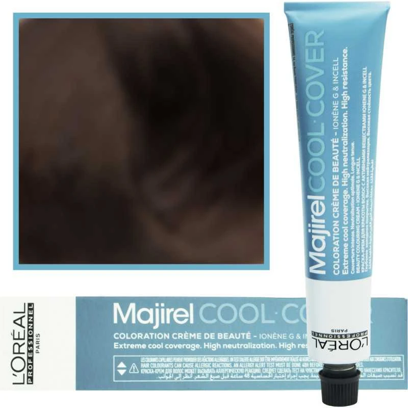 L'oreal Professionnel Majirel Cool Cover ilgai neblunkantys plaukų dažai 50 ml - 5