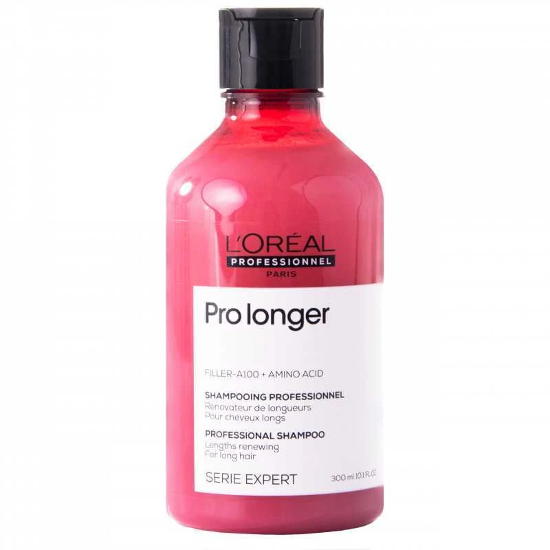 L'Oreal Professionnel Serie Expert Pro Longer Filler-A100 + Amino Acid plaukų šampūnas, atkuriantis ilgį, 300 ml