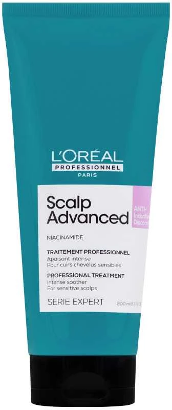 Raminanti priemonė jautriai galvos odai L'oreal Professionnel Scalp Advanced Anti-Discomfort Intense Soothing Treatment 200ml