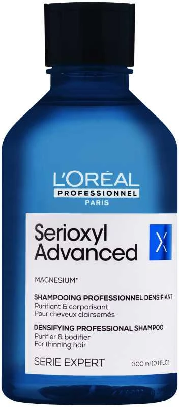 Valomasis šampūnas retėjantiems plaukams L'oreal Professionnel Serioxyl Advanced Densifying Šampūnas 300ml