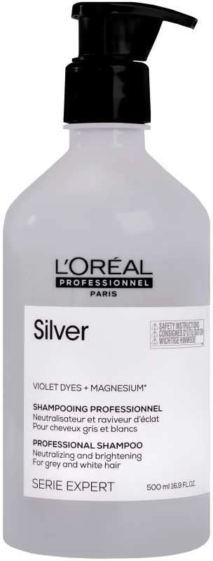 Atspalvį koreguojantis šampūnas L‘oreal Professionnel Sidabrinis Šampūnas 500ml
