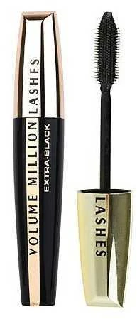 Blakstienų tušas L'Oreal Volume COL1000 LASHES Carbon juodas 9MLT