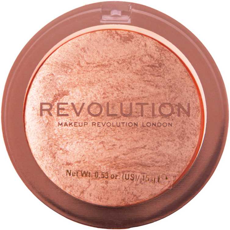 „Makeup Revolution Reloaded Bronzer“ kompaktinė pudra „Holiday Romance“, 15 g